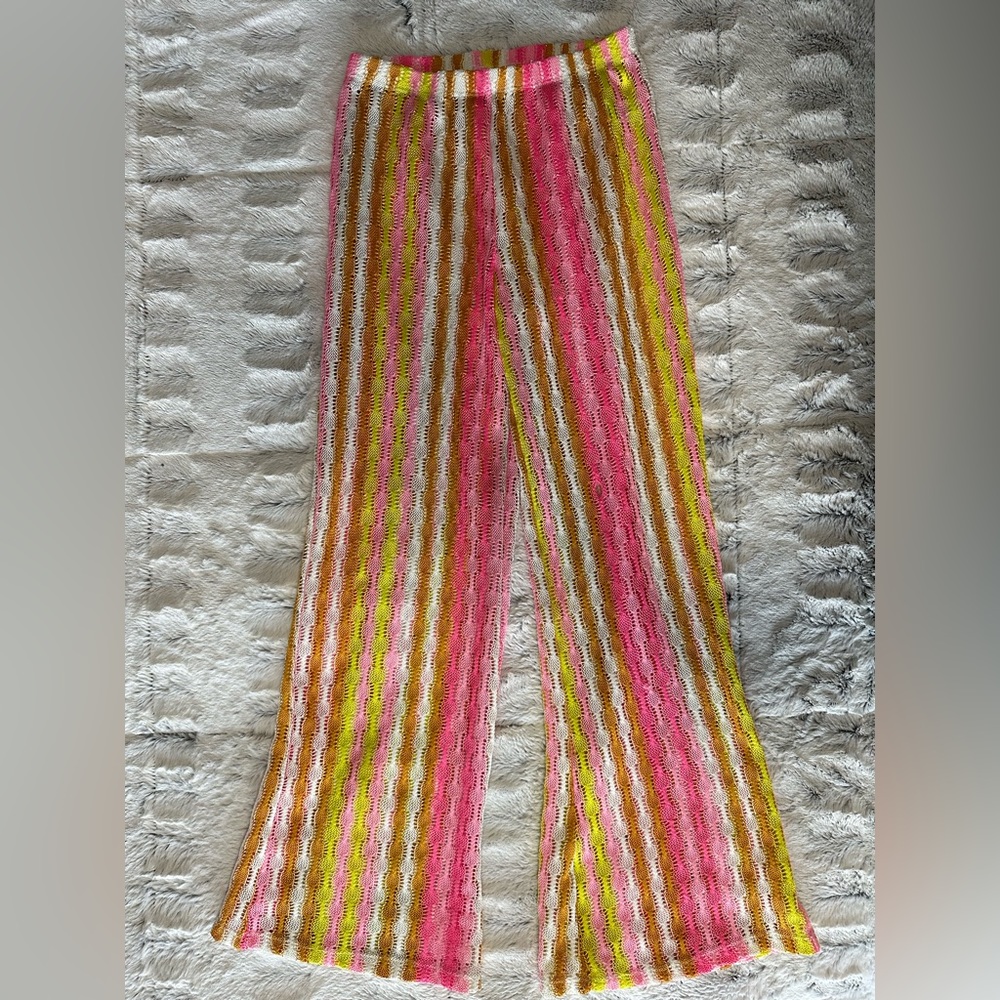 Wild Fable swim suit cover up pants; super fun and flashy; size X-Small